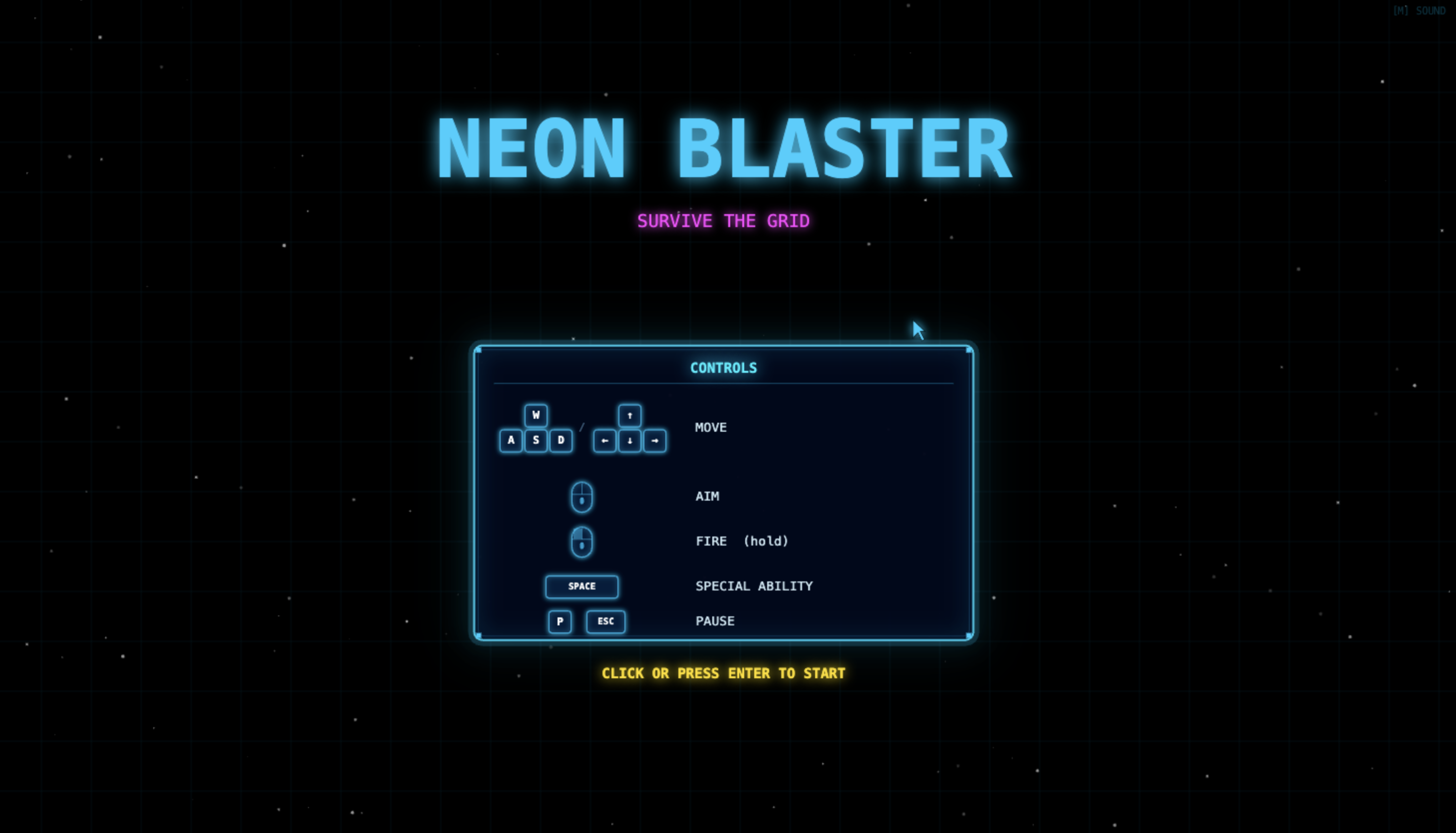 Neon Blaster screenshot